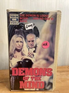 Demons of the Mind VHS Tape 1980's Thorn Emi Video Horror Movie Gothic Cult OOP - Picture 1 of 6