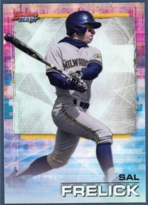 Sal Frelick, 2021 Bowman Best Refractor, Card #88, Milwaukee Brewers Prospect - Picture 1 of 2