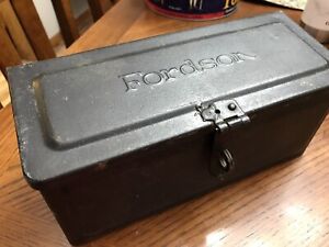 Fordson Tractor Toolbox - Vintage  