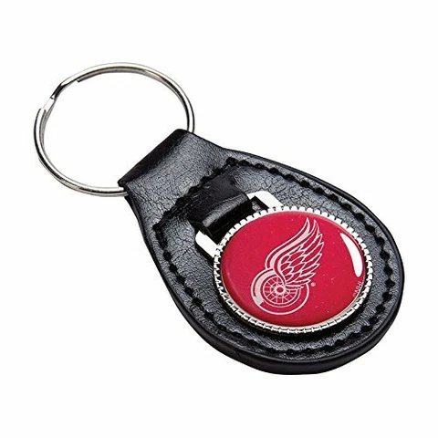 3 Pack Detroit Red Wings  Keychain FOB Rare Not Made Anymore 3" Midwestship Cover