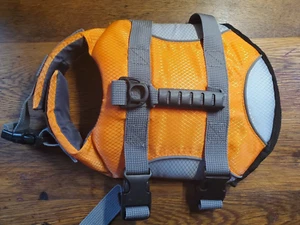 Nylon Dog Safety Vest and Life Preserver. XS - Picture 1 of 6