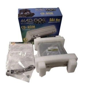 Mad Dog Multimedia CD-ROM Lightening Drive 56x Max New in the Box - Picture 1 of 9