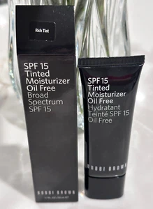 Bbobbi Brown SPF 15 Tinted Moisturizer Oil Free RICH TINT - Picture 1 of 2
