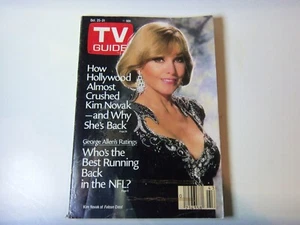VINTAGE TV GUIDE MAGAZINE OCTOBER 25 - 31 1986 KIM NOVAK FALCON CREST COVER - Bild 1 von 5