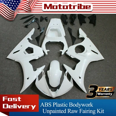 For Yamaha YZF R6 2003 2004 & YZF R6S 2006 2007 2008 2009 ABS Body Fairing Kit  - Imagem 1 de 4