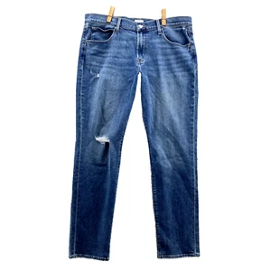 Hudson Blake Jean Men 38x33* Slim Straight Whisker 90s Workwear Academia Classic - Picture 1 of 14