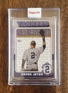 Topps Project 70 Derek Jeter Jeff Staple Artist Proof 27/51 - Picture 1 of 5