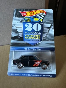Hot Wheels 20th Annual Collectors Nationals '71 Datsun 510 Z1 - Picture 1 of 1