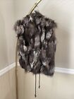 The Real Fur Vault Fox Vest Size M Org Sale Price $823