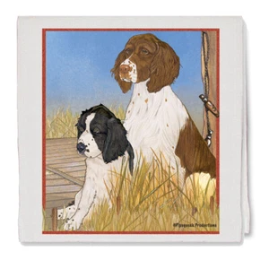 English Springer Spaniel Decorative Cotton Kitchen Dish Towel, Pet Gift - Picture 1 of 1