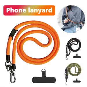 Patch de cordon de téléphone téléphone suspendu cordon de cou sangle de téléphone portable sangle de téléphone portable - Photo 1 sur 20