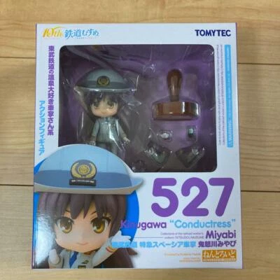 Figura Nendoroid Tetsudou Musume Miyabi Kinugawa #527 TOMYTEC Importación de Japón Foto 1 de 4