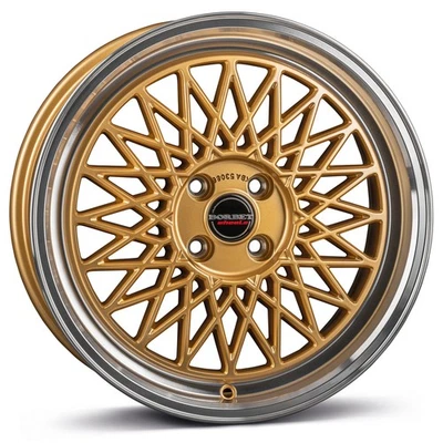 Llantas Borbet B 7.0x17 ET38 4x100 GOLDP para Mini Cabrio Clubman Cooper S Coupe - Imagen 1 de 4