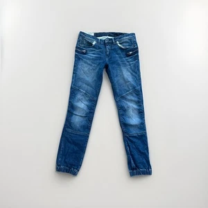 G-Star Raw '3301 Plus Sudden Straight Woman’s Blue Faded Jeans Size W34 L32 - Picture 1 of 15