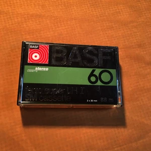 BASF ferro super LH I SM 60 Cassette,IEC I-Position,sehr guter Zustand,1977,rare - Picture 1 of 6