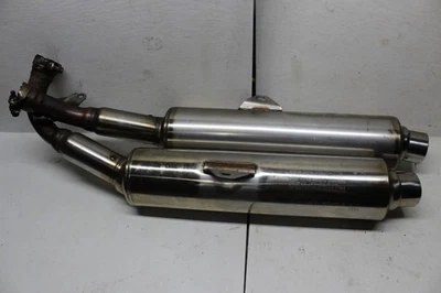 Silenciadores de tubo de escape izquierda y derecha Honda VTR1000F Super Hawk 1998 originales OEM Foto 1 de 4