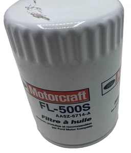 FORD MOTORCRAFT FL-500S ENGINE OIL FILTER AA5Z-6714-A, FL500S FILTER - Picture 1 of 4