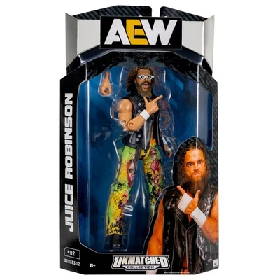 AEW All Elite Wrestling Unmatched Juice Robinson Figure NEW - image 1 of 4