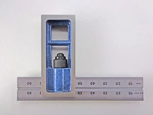 Metric 100 mm Double Machinist Square accurate +/- 0.001"/6" 7104-754 - Picture 1 of 1
