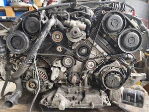 Audi A4 B6 3 0 ASN Motor Engine Benzin 230000 Mit Anbauteile KPl. - Bild 1 von 15