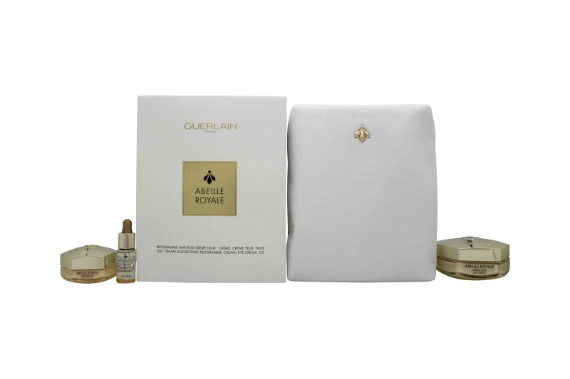 Guerlain Abeille Royale Gift Set: Watery Oil Serum 50ml - Day Cream 15ml - Clean - Image 1 of 1