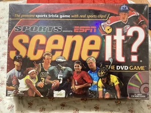 SCENE IT? SPORTS BY ESPN, THE DVD GAME, SEALED!!!/ FREE POSTAGE!!!!! - Picture 1 of 9