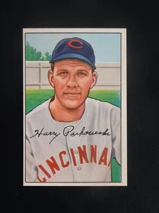1952 Bowman Baseball Card #202 Harry Perkowski (NM) O/C - Picture 1 of 2