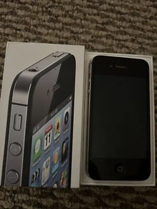 Water Damaged Used Apple iPhone 4s - 16GB - Black - A1387 - Picture 1 of 6