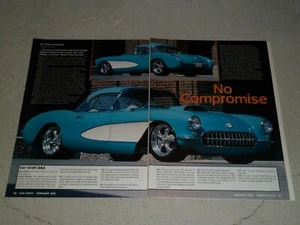 VARIOUS 1950'S CHEVROLET CORVETTE AD / ARTICLES COLOR - Imagen 1 de 19