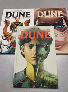 DUNE PREQUEL COMPLETO 1-3 CASA DEGLI ATREIDES - PANINI COMICS - ITA 1a stampa! - Foto 1 di 1