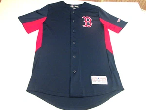 Camiseta MLB Boston Red Sox Para Hombre Mediana TX3 Genial Cosida Logo Botón Réplica NUEVA - Imagen 1 de 12