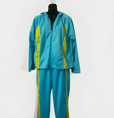 De Colección Estilo XLSILVERWEAR Azul/Amarillo Jogging Traje de Pista Golf Yoga Pelota encurtida Foto 1 de 4