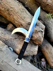 Nobu Yoshioka Kyoketsu-Shoge Dagger – Double-Edged Carbon Steel Ninja Blade. - Picture 1 of 6