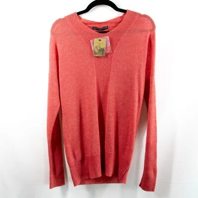 New Peruvian Connection Delphi Sweater Size Small Pimento Pullover Lightweight - Image 1 of 4