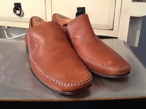 next mens black leather shoes