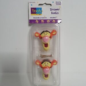 Pooh Disney Welcomes 2000 Tigger Vintage Drawer Knobs Includes Mounting Screws