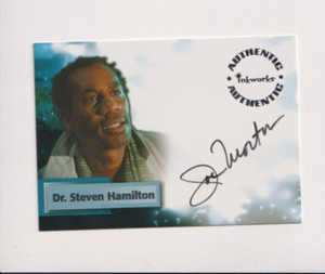 JOE MORTON AUTOGRAPH 2003 SMALLVILLE SEASON 2 AUTO "DR. HAMILTON" INKWORKS CARD