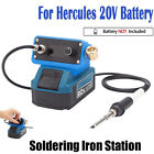 Soldering Iron Station For Hercules 18V 20V Battery Welding Tool Digital Rework