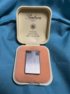 Ancien Briquet PARTNER HALF - Vintage - Imagen 1 de 4