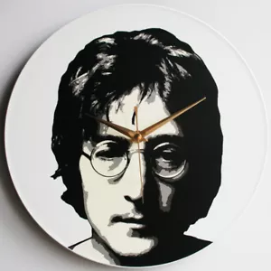 John Lennon - The Beatles - Orologio discografico 12" vinile, Paul McCartney, Harrison - Foto 1 di 1