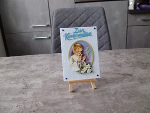 3D Glückwunsch Karte - Zur Konfirmation - edle Handarbeit - Bild 1 von 3