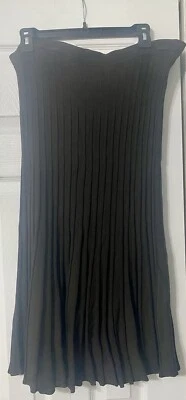 Falda Mujer Marrón Tejida Plisada 1X Plus Talla Jones Colección Nueva York Mujer Foto 1 de 4