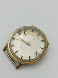 Vintage Timex Electric Watch for parts or repair. - Imagen 1 de 8