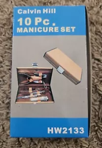 Calvin Hill 10 Piece Manicure Pedicure Set Vintage - Picture 1 of 4