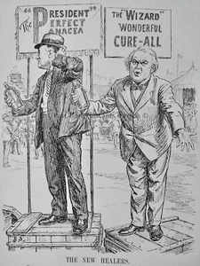 1935 Vintage Print USA & GREAT BRITAIN - THE NEW HEALERS - Picture 1 of 2