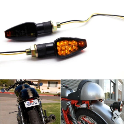 Luz universal de 15 señales de giro LED para motocicleta Honda XR650L CRF250L Foto 1 de 4