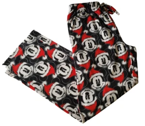 Official Disney Mickey Mouse Christmas Comfy Fleece Lounge Pajama Pants! - Picture 1 of 1
