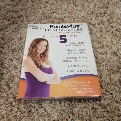 Weight Watchers Point Plus Fitness Series With Jennifer Cohen 5 DVD's - Image 1 of 4