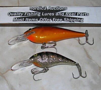 ARBOGAST PHREDS SHADEAUX AND FLASH DANCER CRANKBAIT FISHING LURES *Y24-7 - Image 1 of 4