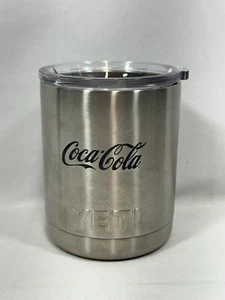 Coca Cola Yeti 10oz Tumbler Double Wall Stainless Steel Open Box Never Used - Picture 1 of 2